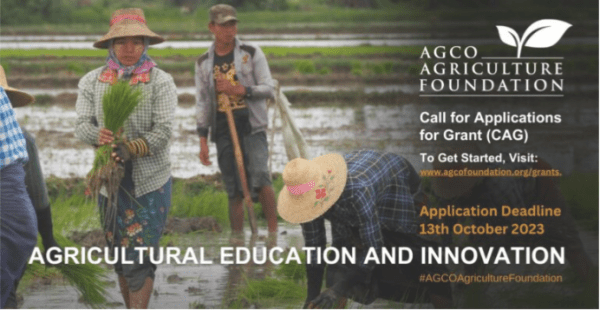 AGCO Agriculture Foundation Grant 2023 Envynature