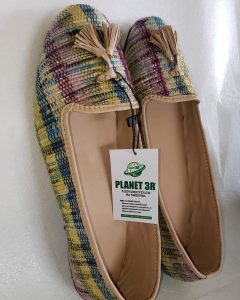 Shoes made from discarded plastic - Planet 3R