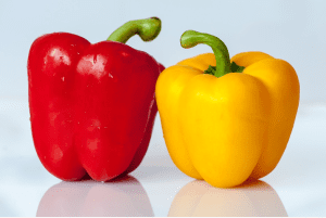 Red and Yellow Bell Pepper