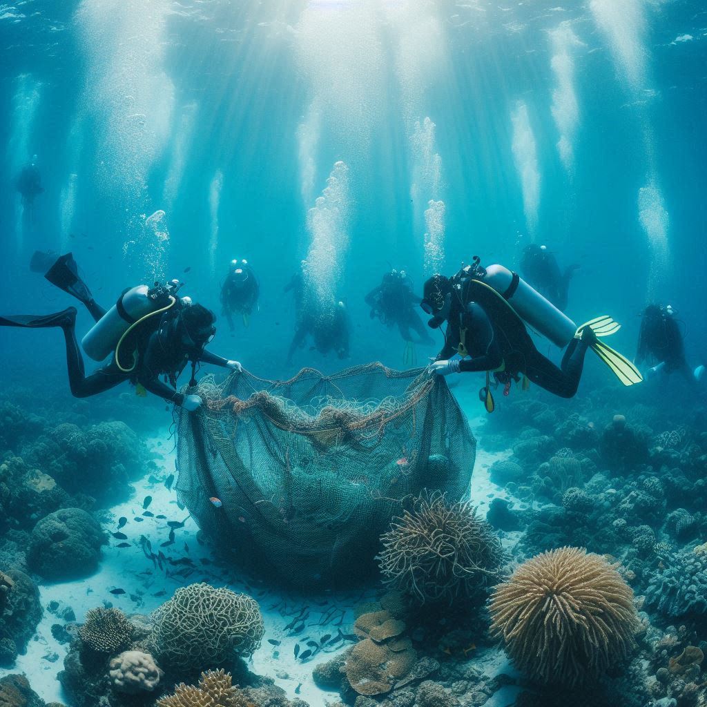 Ghost fishing in Nigerian waters