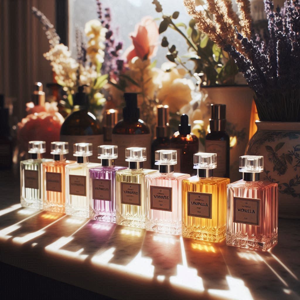 Bottles of Perfumes