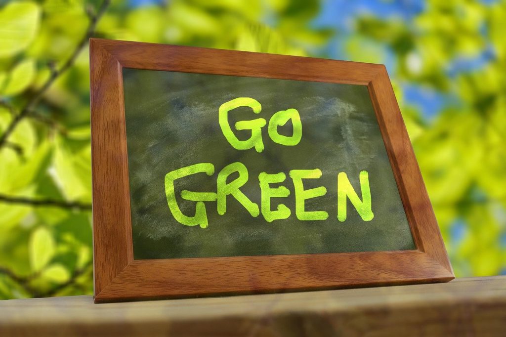 Go green